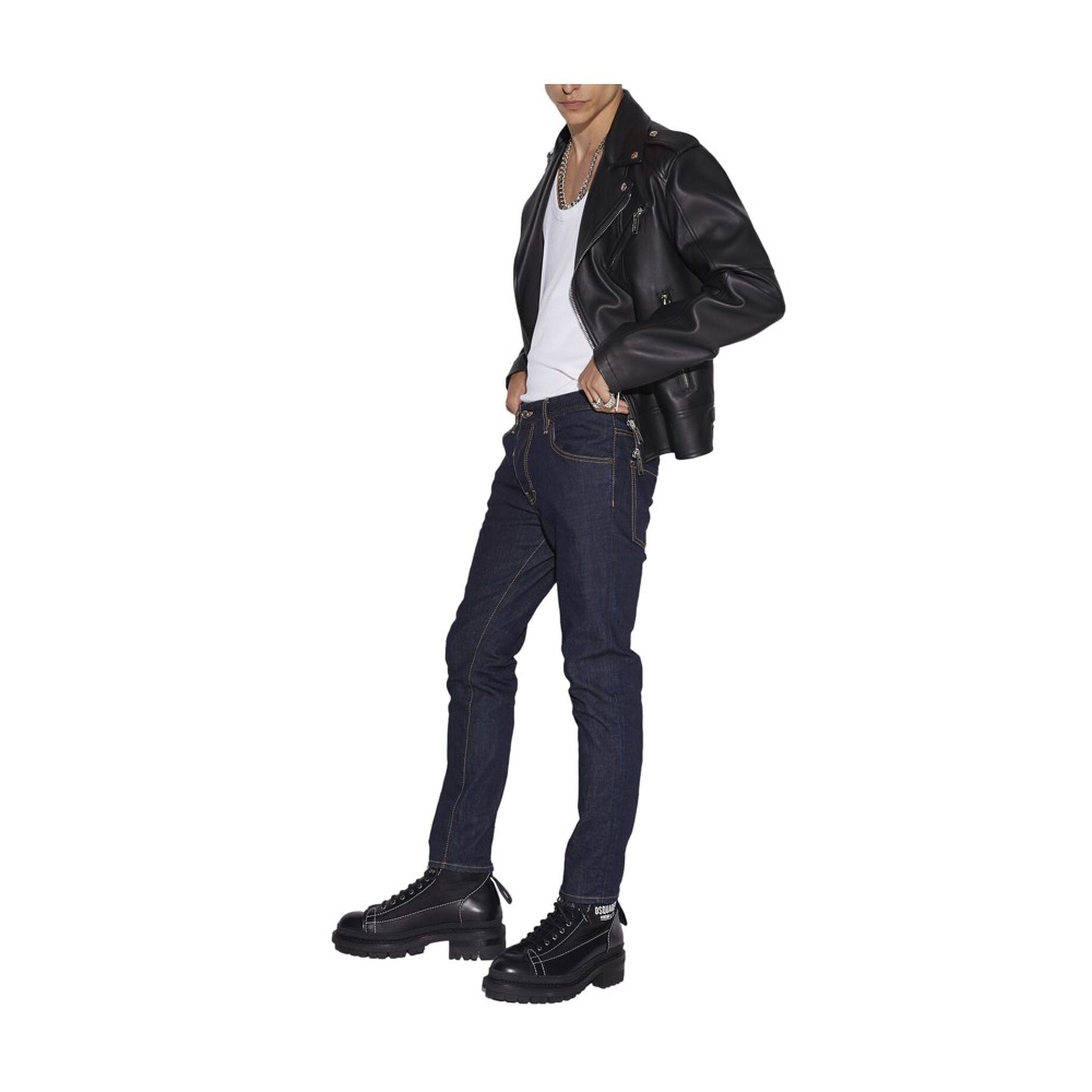 Dsquared2 Dark Skater Jeans Blau Herren