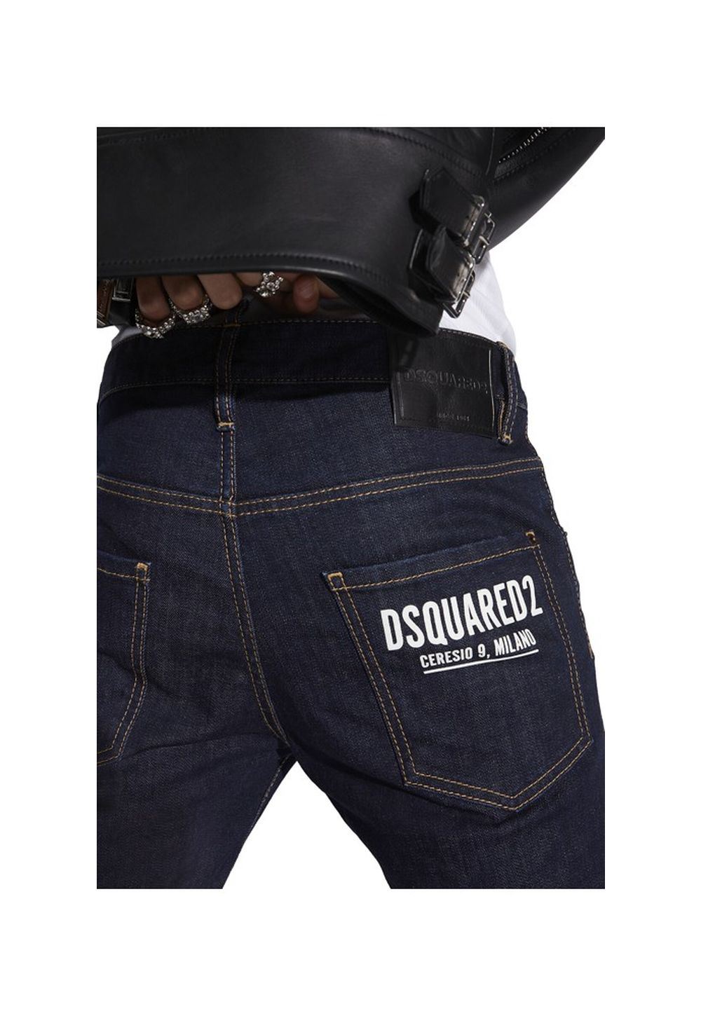 Dsquared2 Dark Skater Jeans Blau Herren
