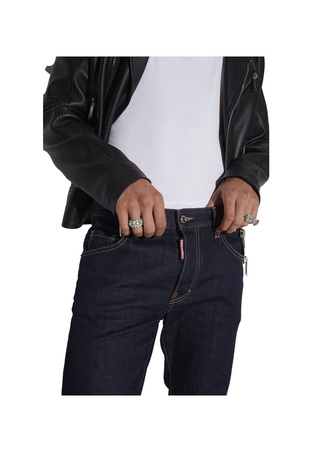 Dsquared2 Dark Skater Jeans Blau Herren