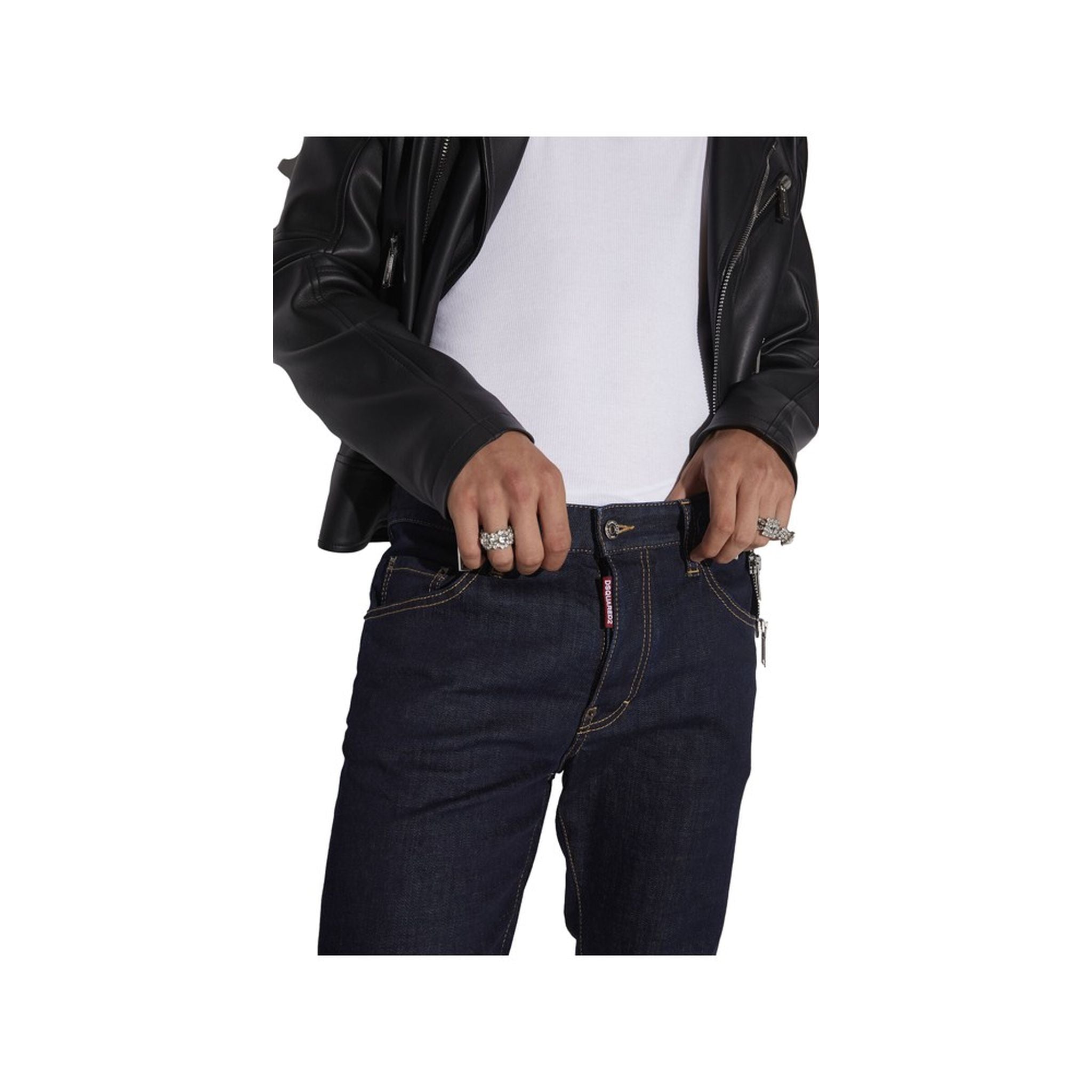 Dsquared2 Dark Skater Jeans Blau Herren