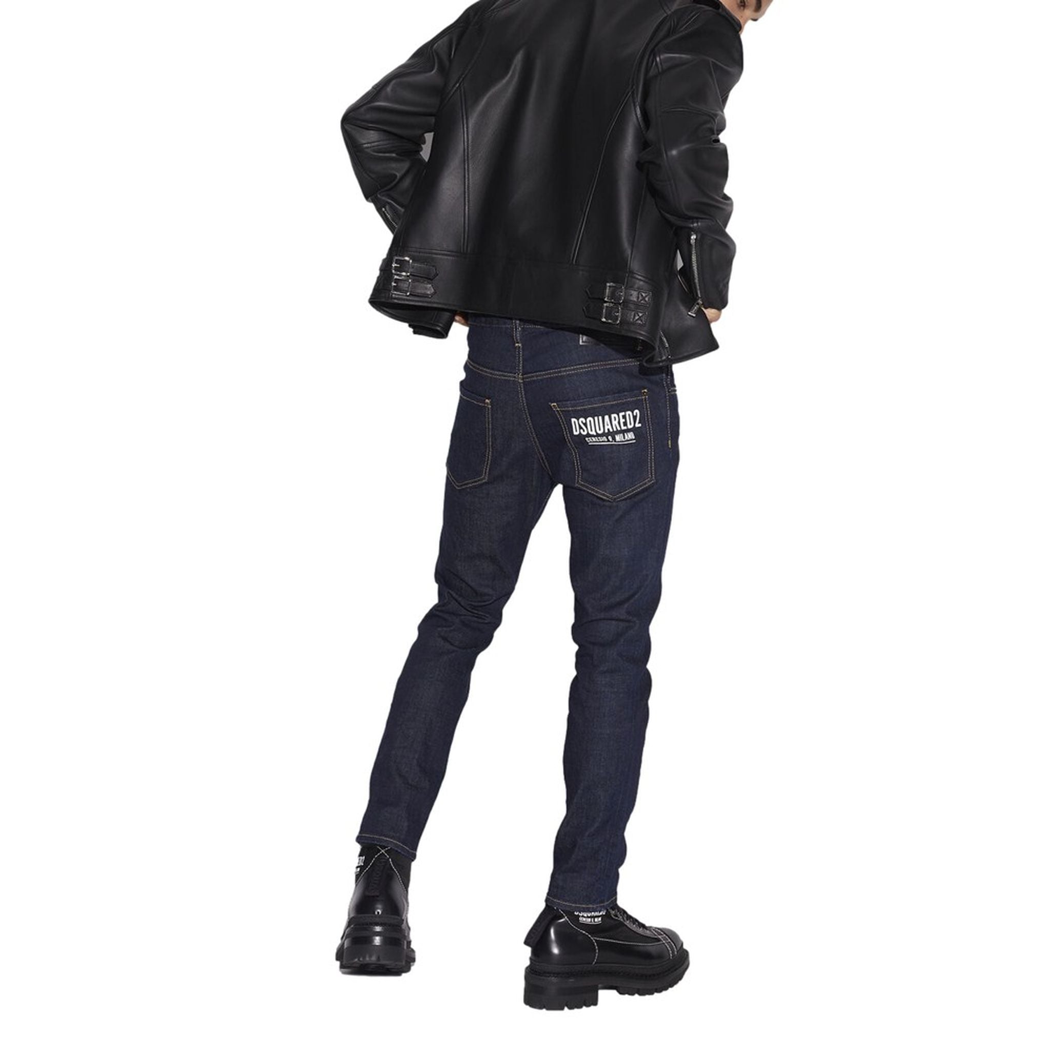 Dsquared2 Dark Skater Jeans Blau Herren