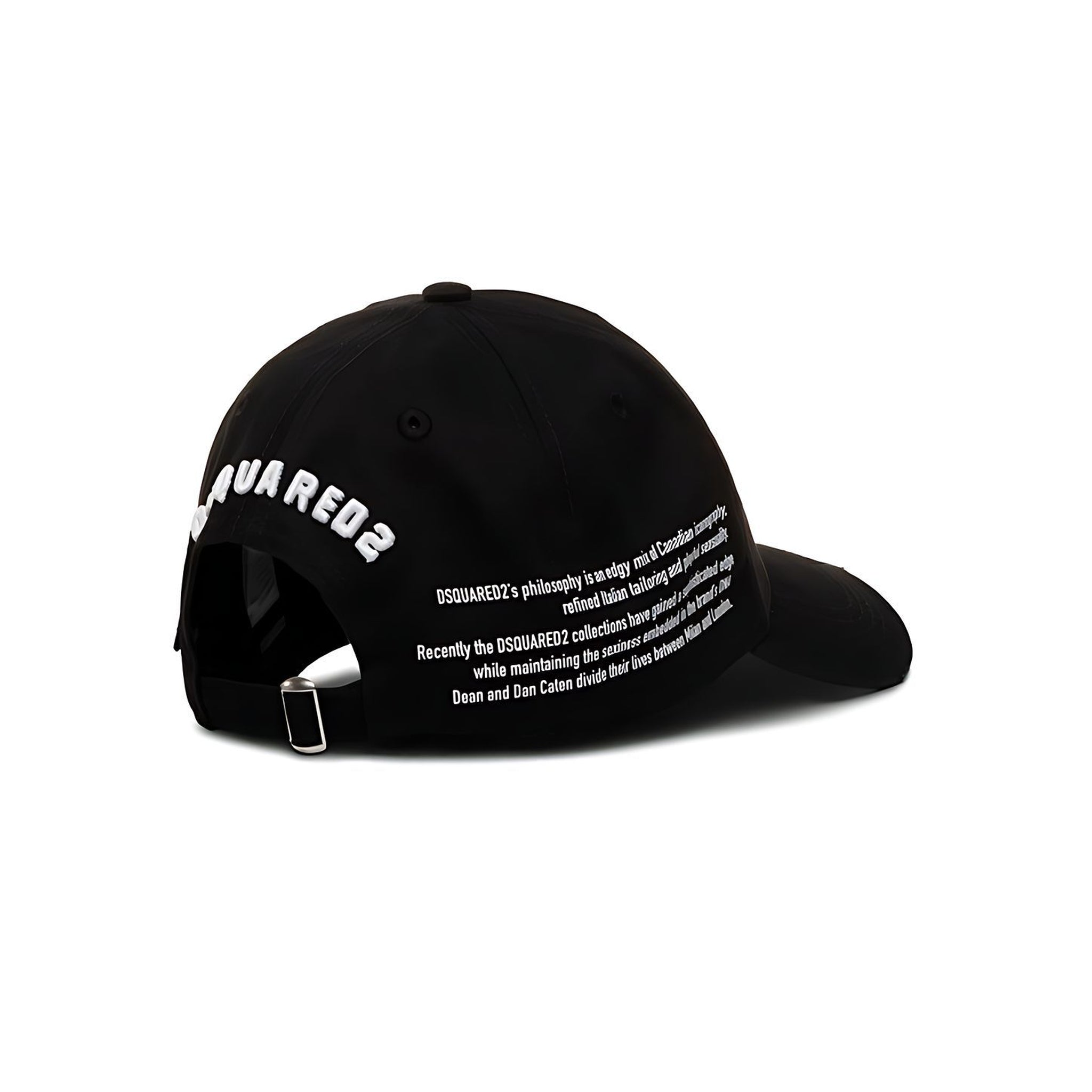 Dsquared2 Embroidered Baseball Cap Schwarz Unisex