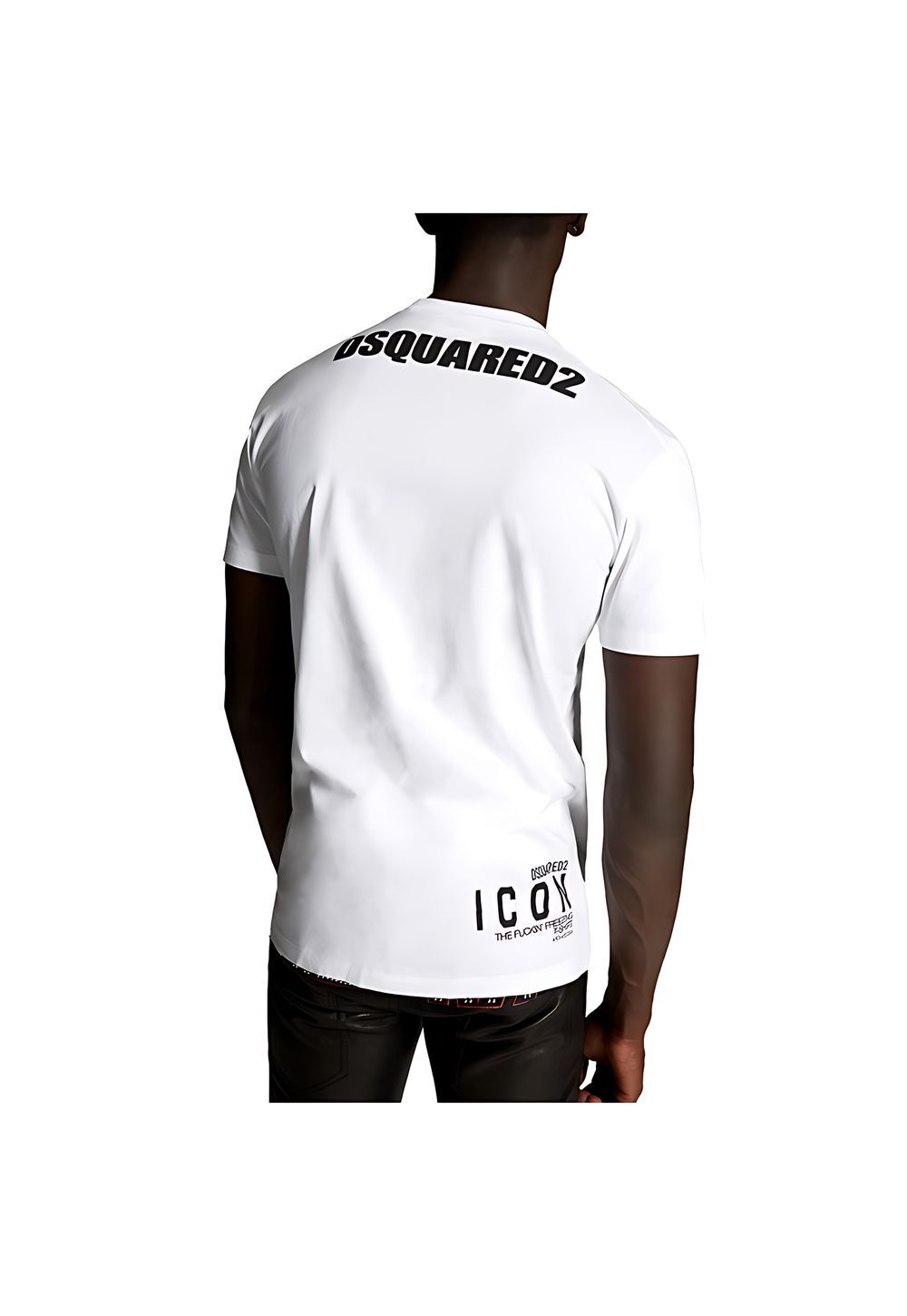 Dsquared2 Icon Fuckin' Freezing T-Shirt Weiß Herren