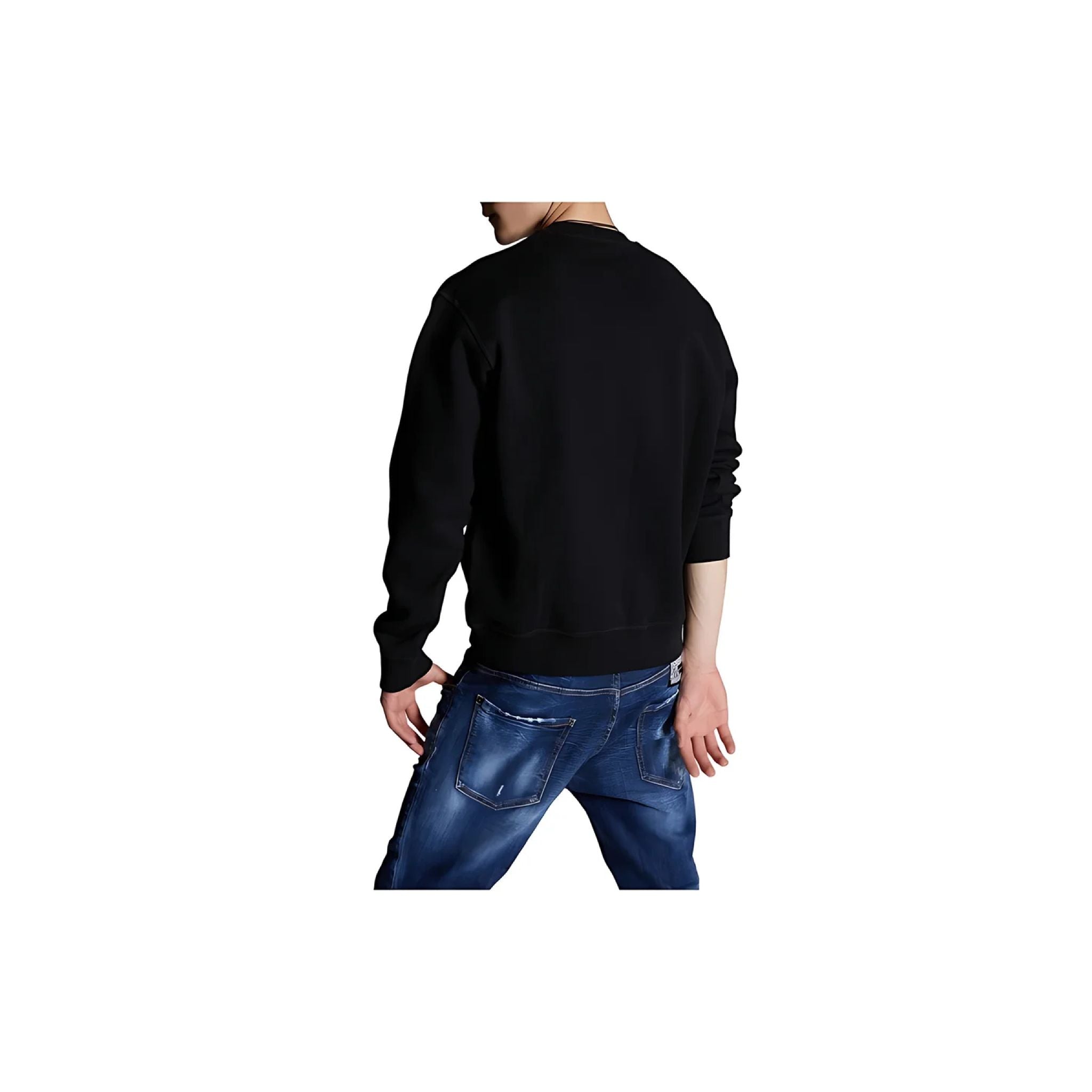 Dsquared2 Icon Sweatshirt Schwarz Herren