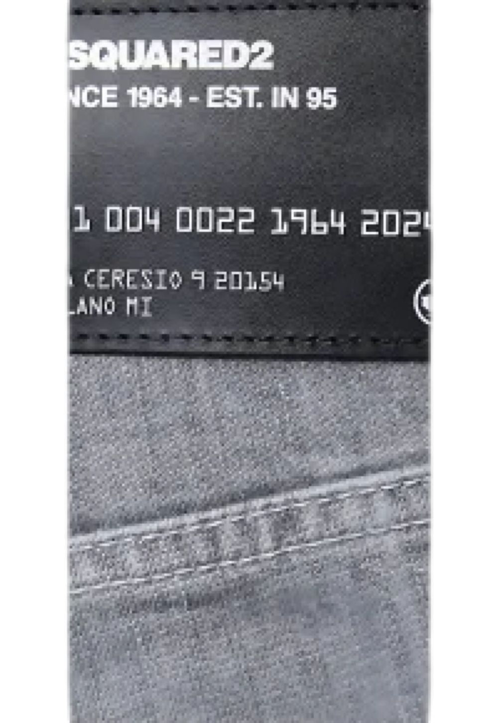 Dsquared2 Jeans Grau aus Baumwolldenim