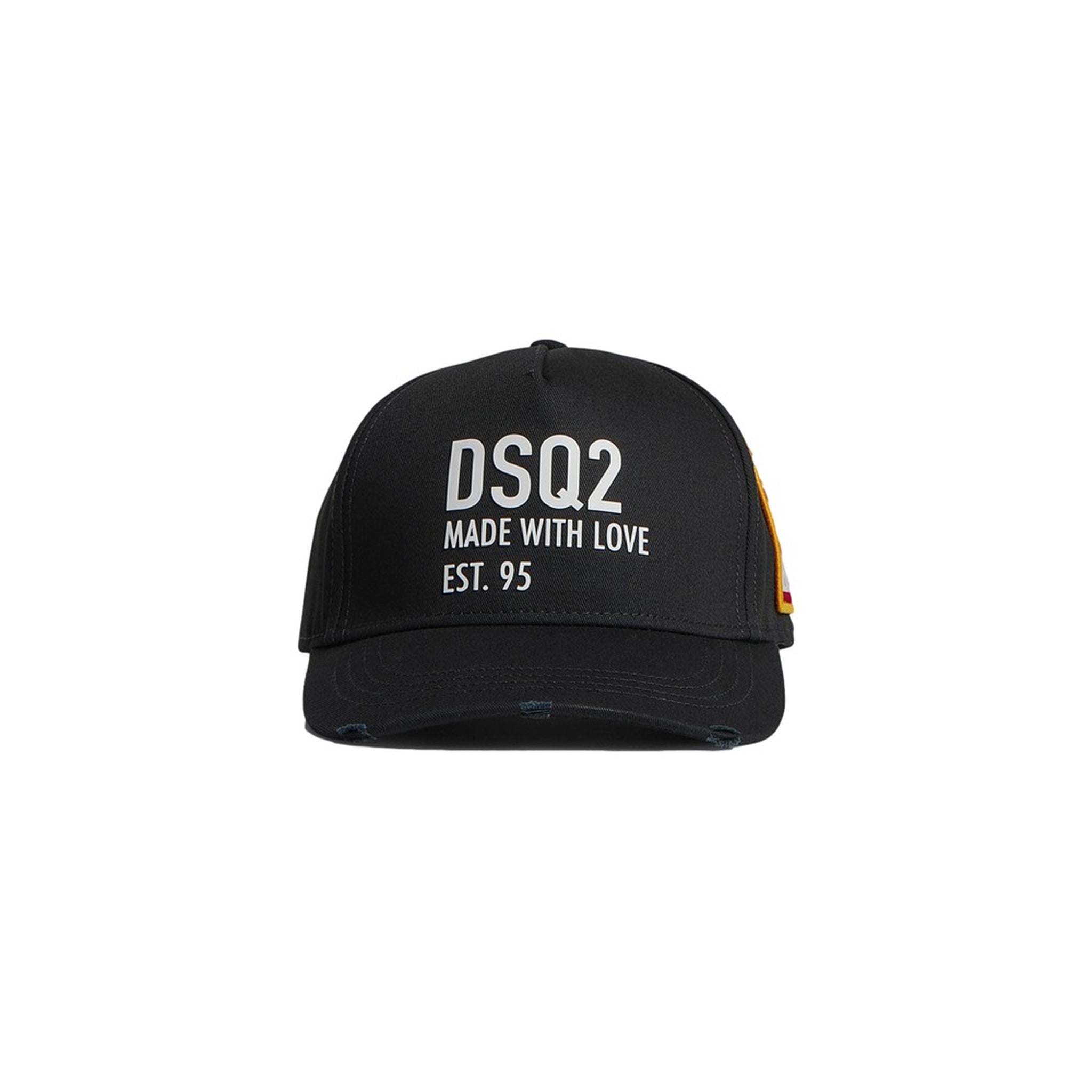Dsquared2 Made With Love Baseball Cap Schwarz Unisex