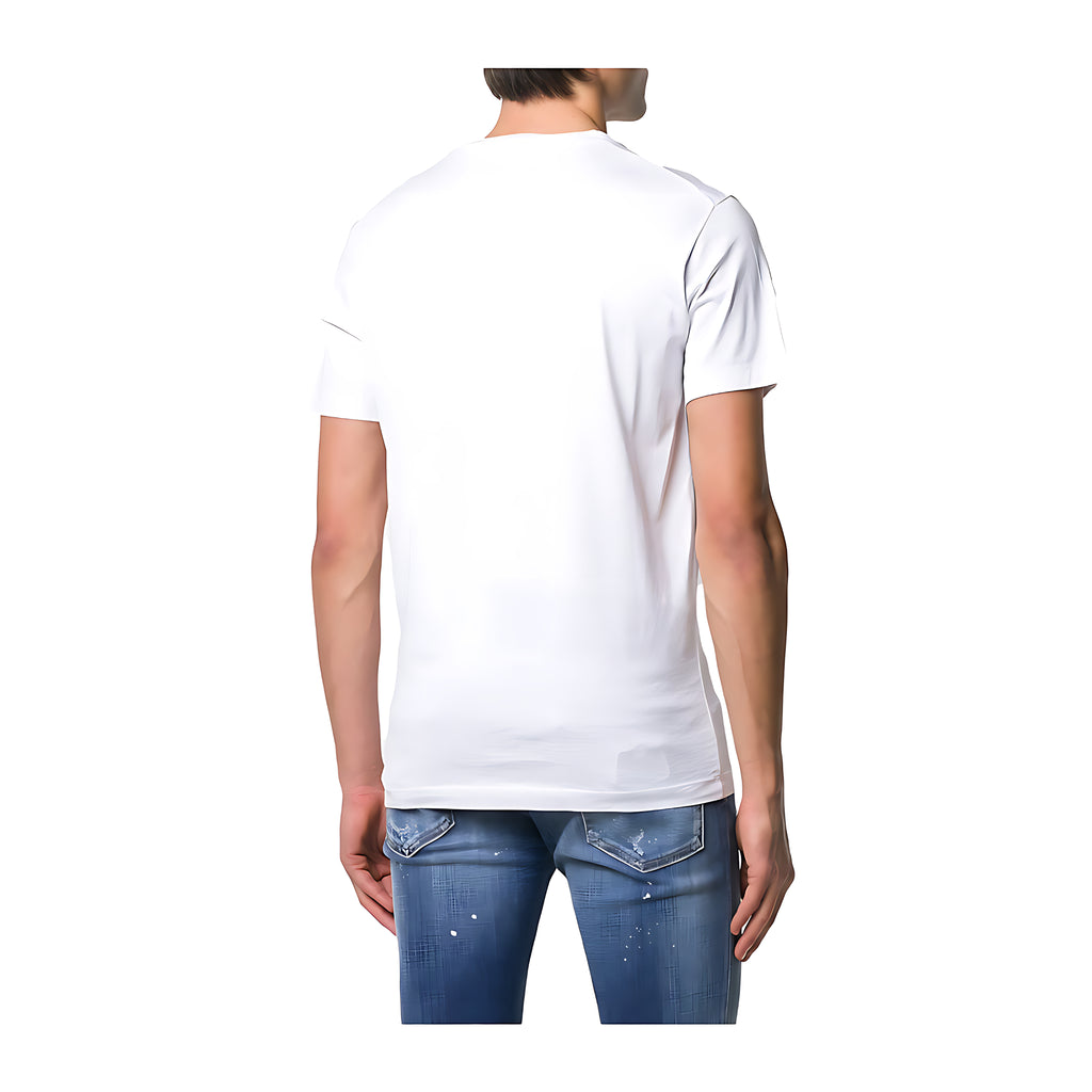 Dsquared2 Milano Print T-Shirt Weiß Herren