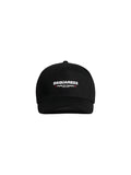 Dsquared2 Rocco Baseball Cap aus Baumwolle Schwarz