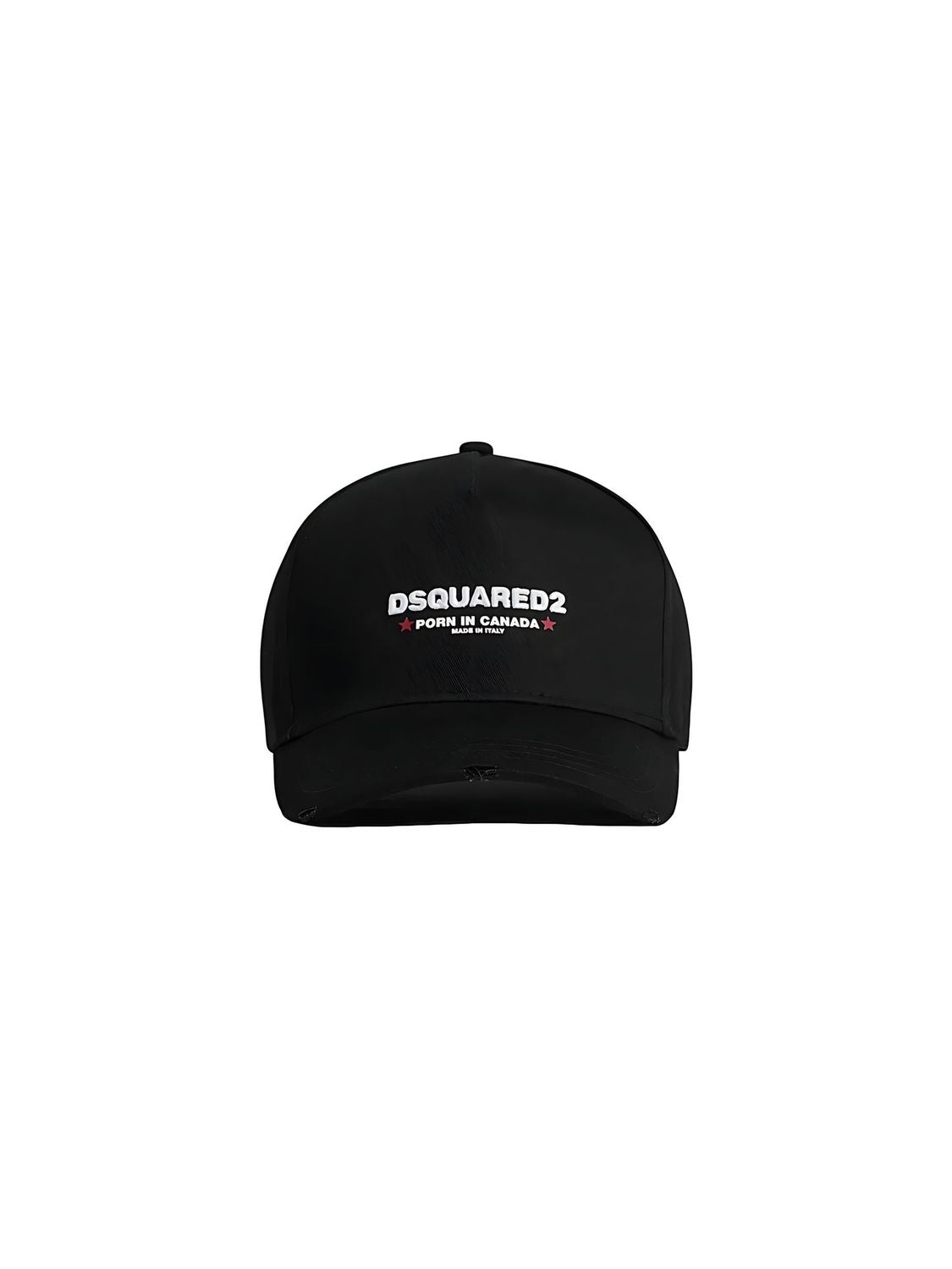 Dsquared2 Rocco Baseball Cap aus Baumwolle Schwarz