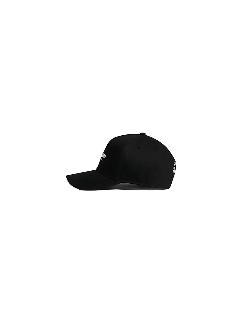 Dsquared2 Rocco Baseball Cap aus Baumwolle Schwarz