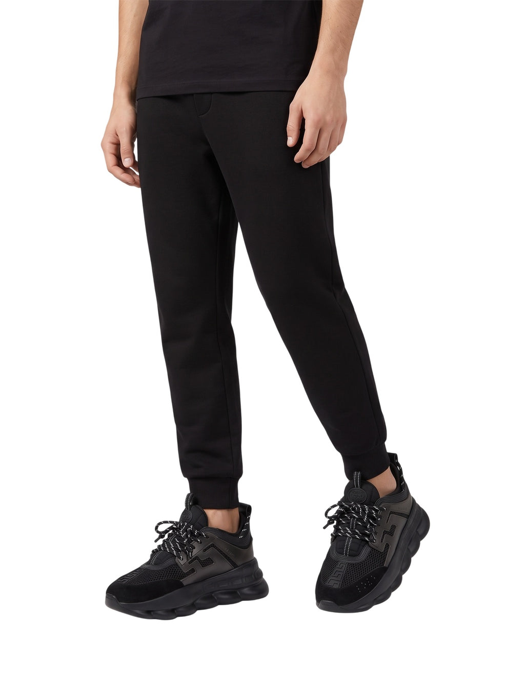 Versace Chain Reaction Low Top Sneaker Herren Schwarz
