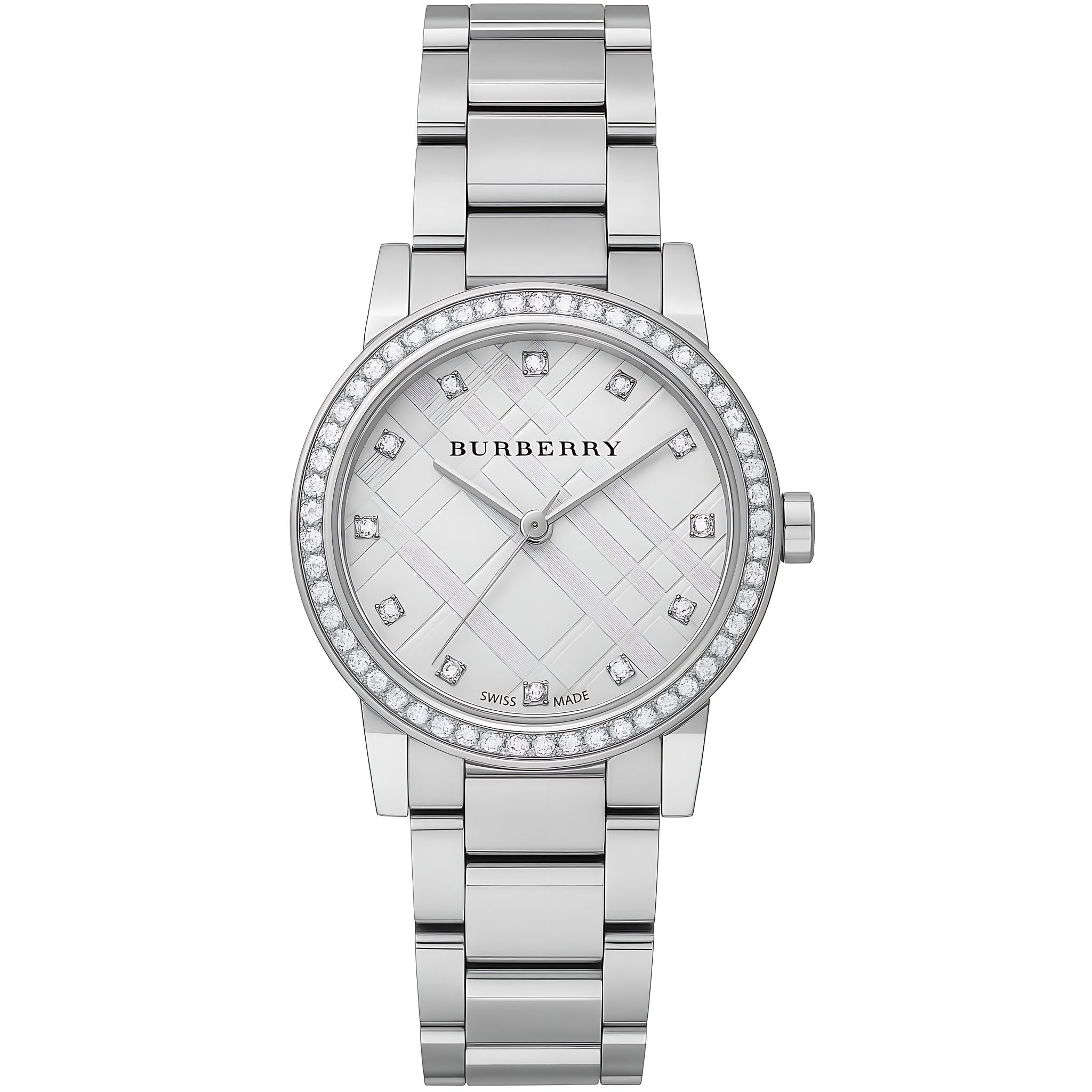 Burberry The City Damenuhr silber