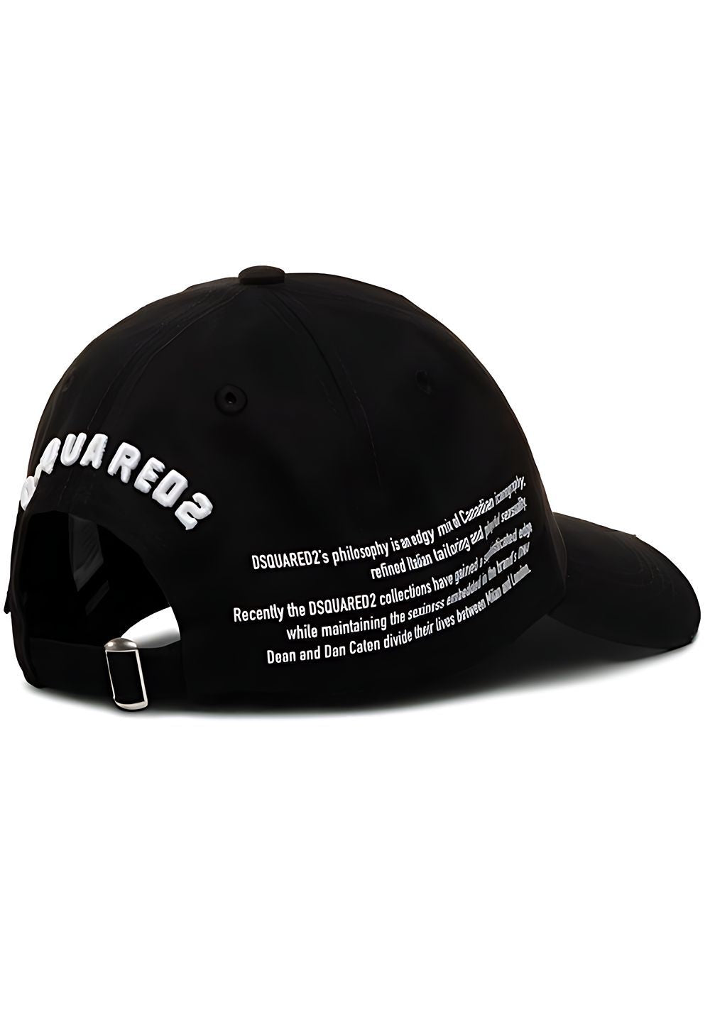 Dsquared2 Embroidered Baseball Cap Schwarz Unisex
