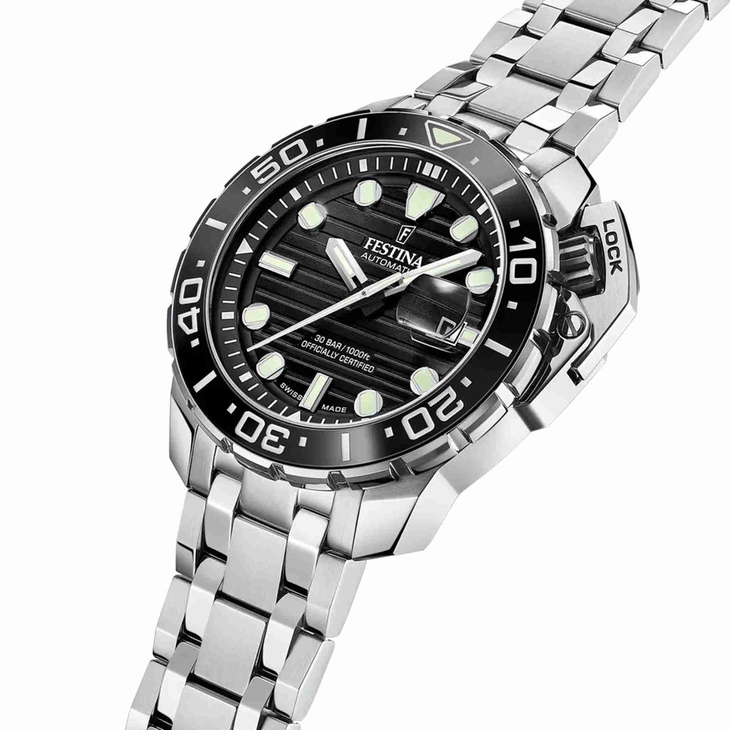Festina Swiss Made Herren Automatikuhr F20043/6
