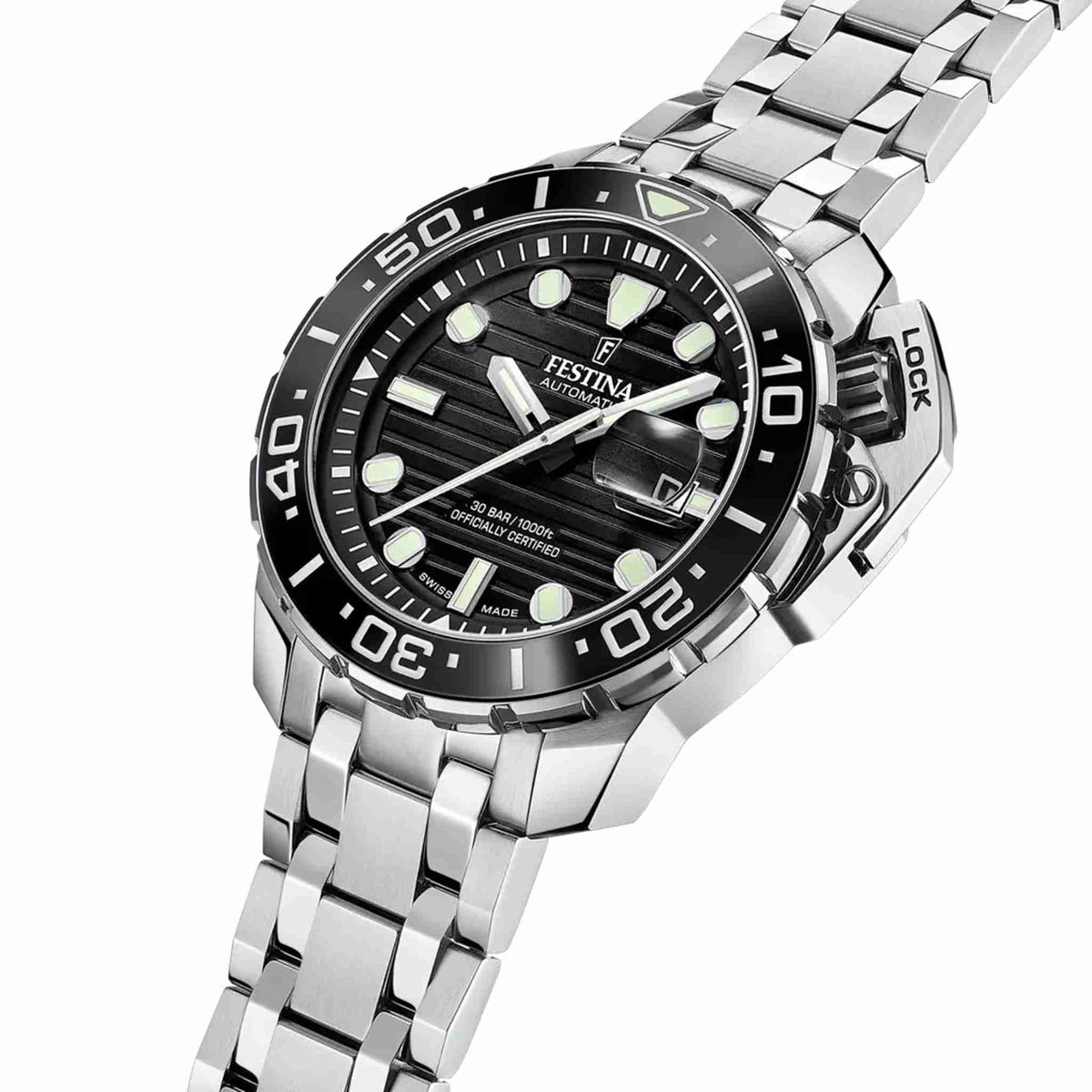 Festina Swiss Made Herren Automatikuhr F20043/6