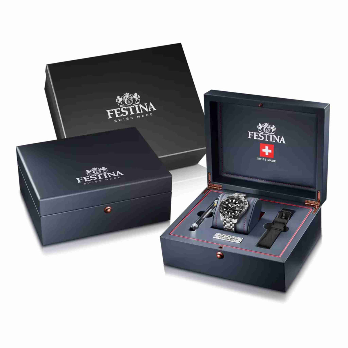 Festina Swiss Made Herren Automatikuhr F20043/6