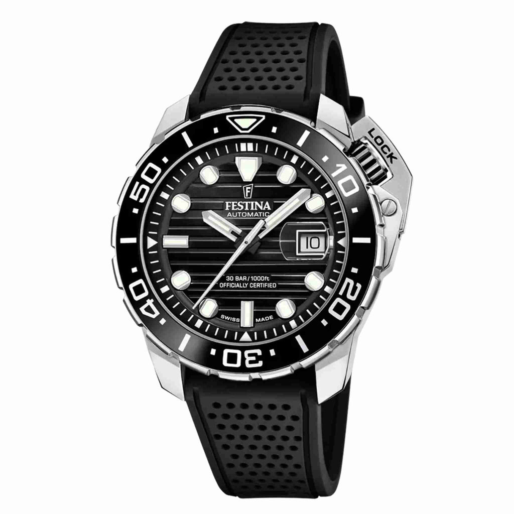 Festina Swiss Made Herren Automatikuhr F20043/6