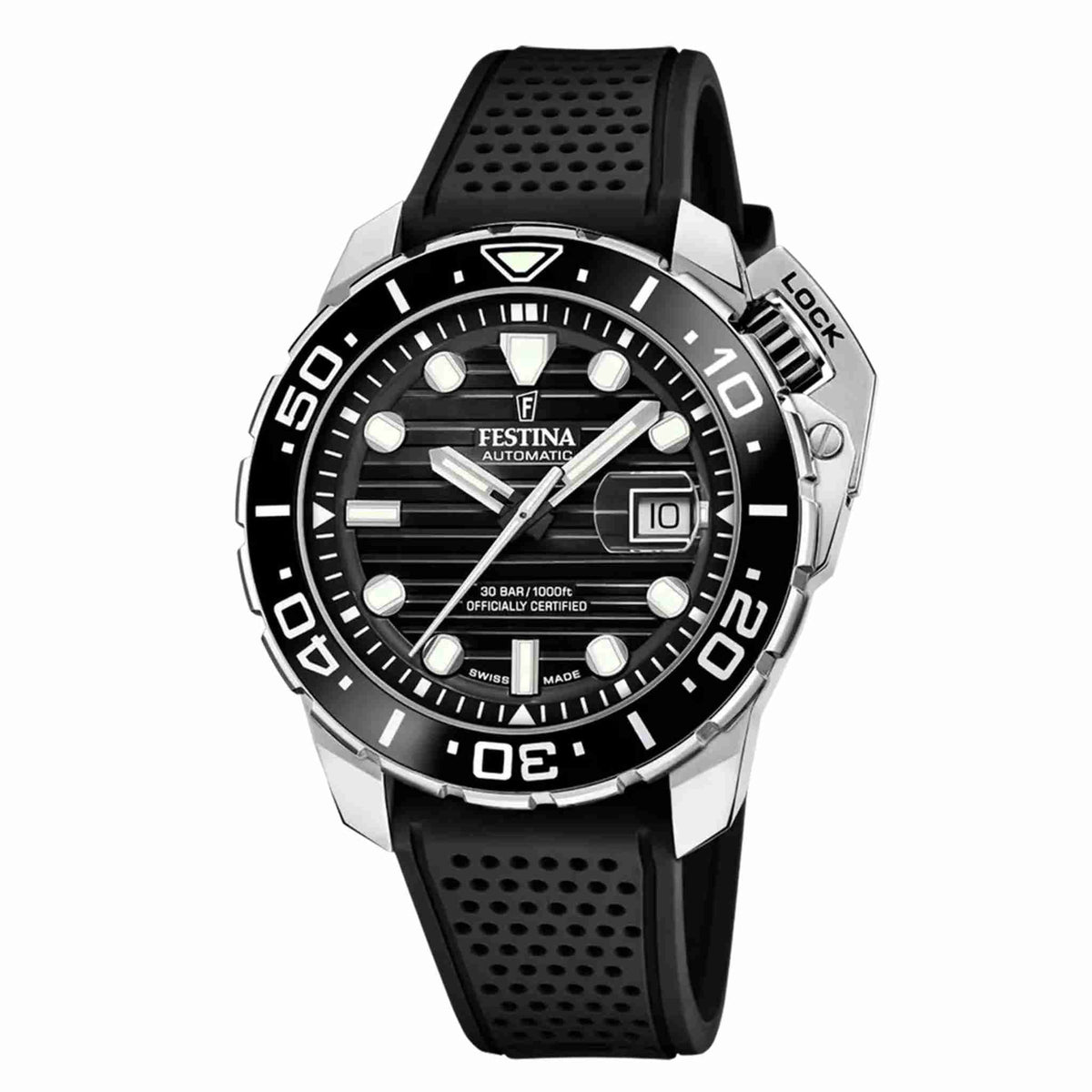 Festina Swiss Made Herren Automatikuhr F20043/6