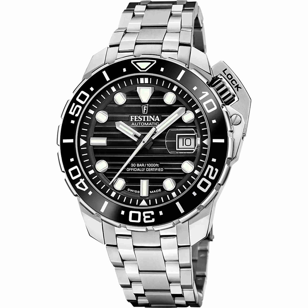 Festina Swiss Made Herren Automatikuhr F20043/6