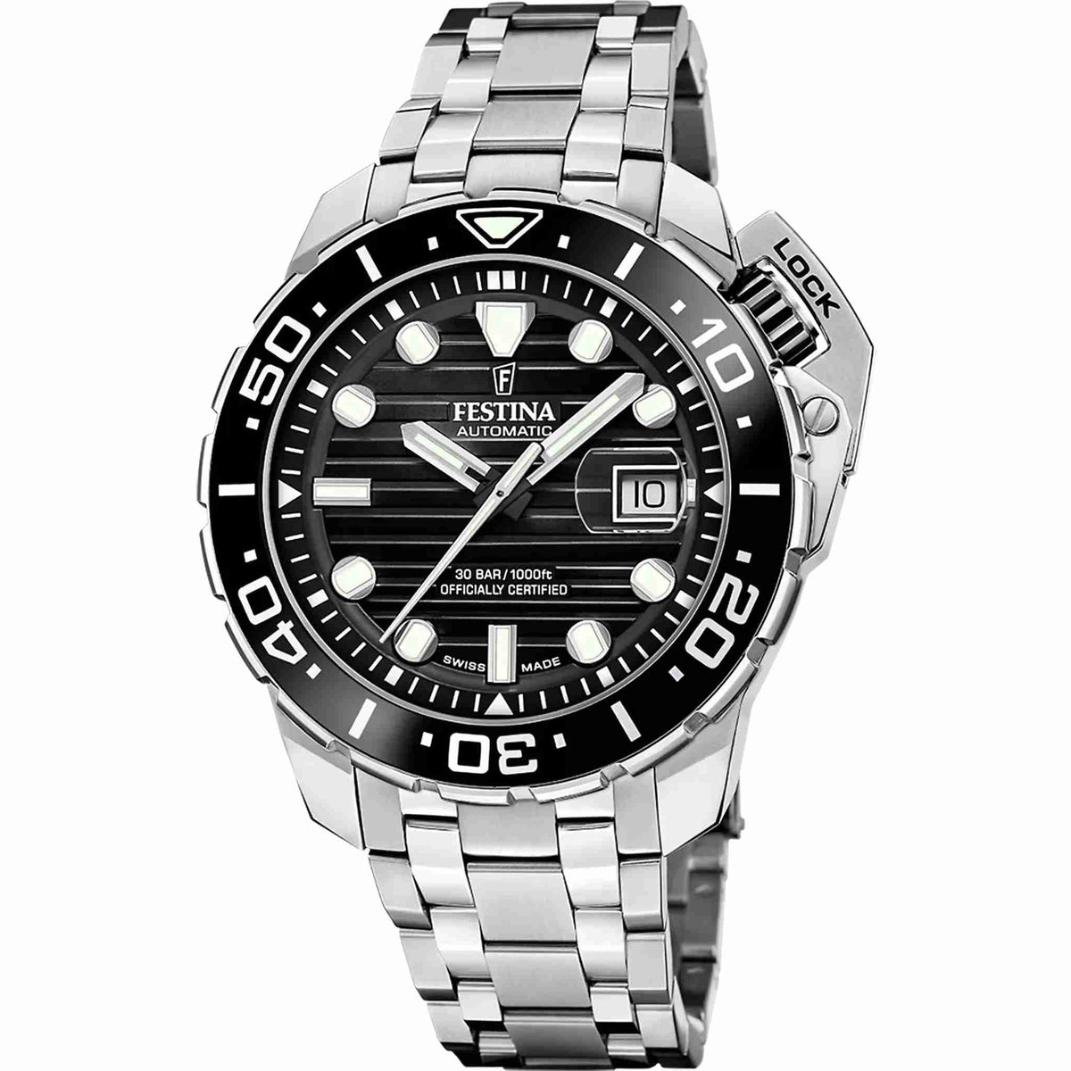 Festina Swiss Made Herren Automatikuhr F20043/6