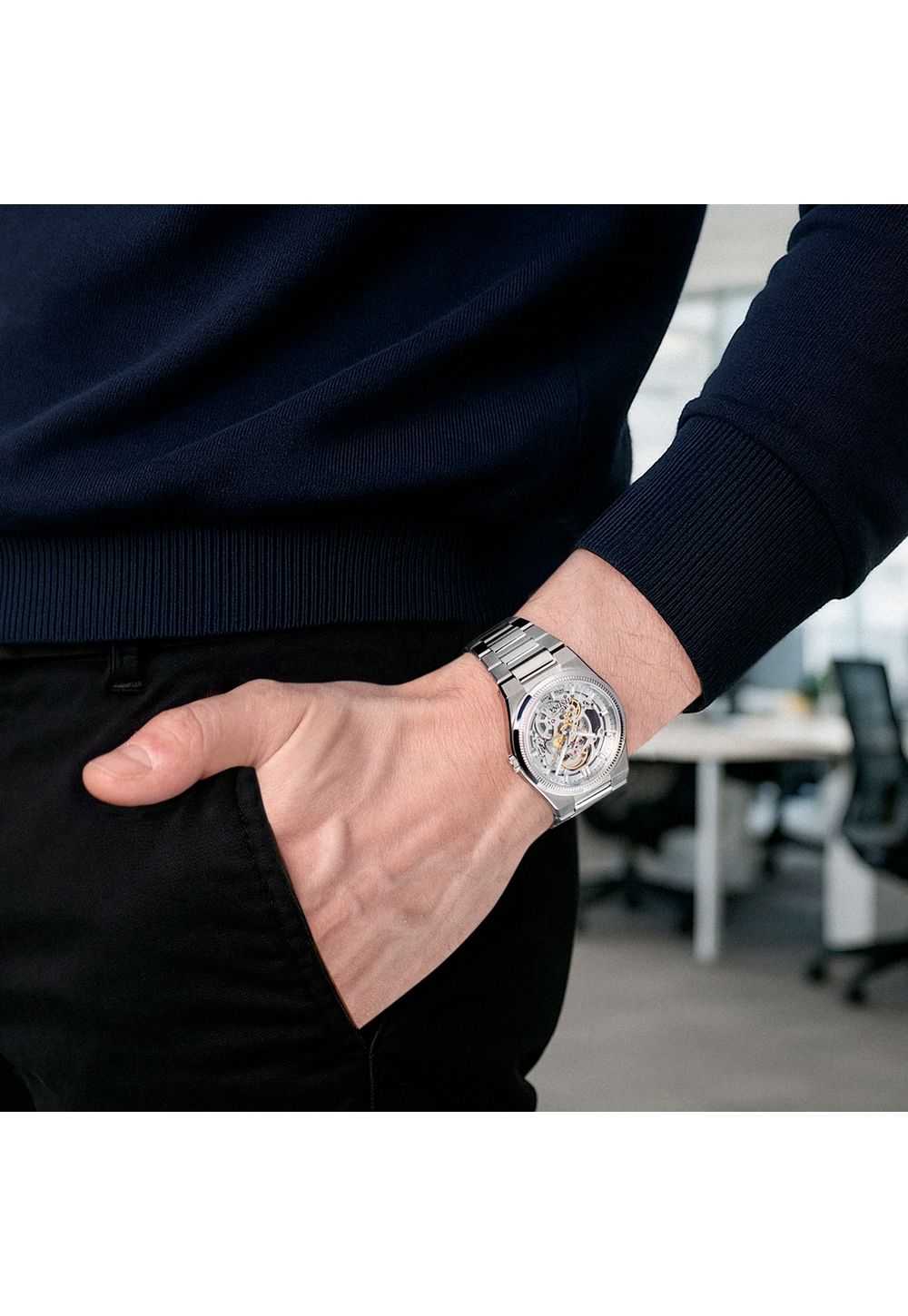 Festina Swiss Made Herren Automatikuhr F20069/1