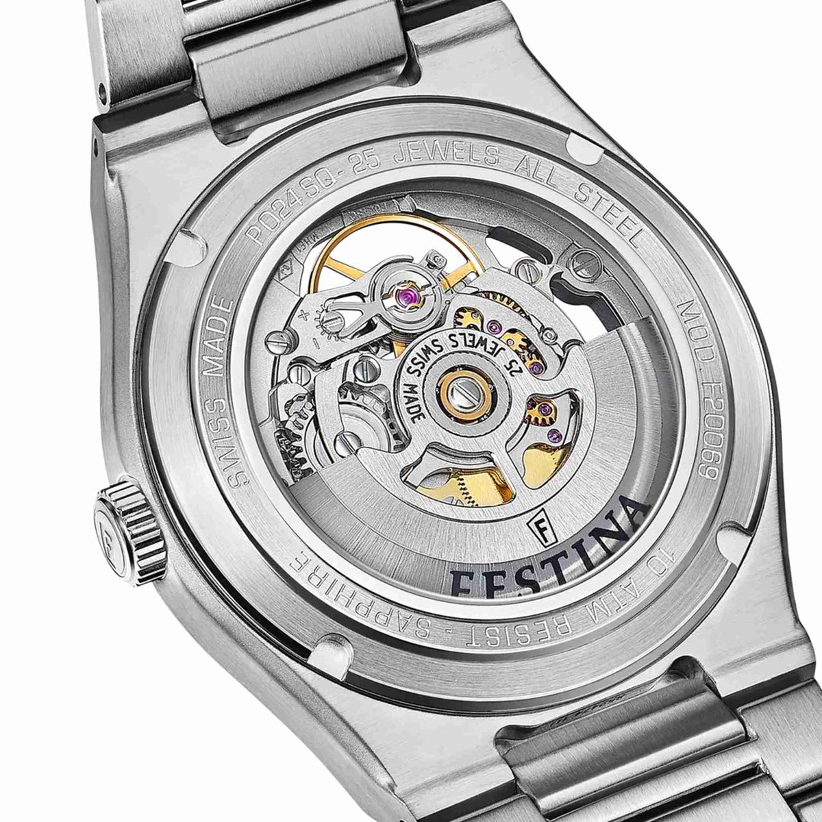 Festina Swiss Made Herren Automatikuhr F20069/1