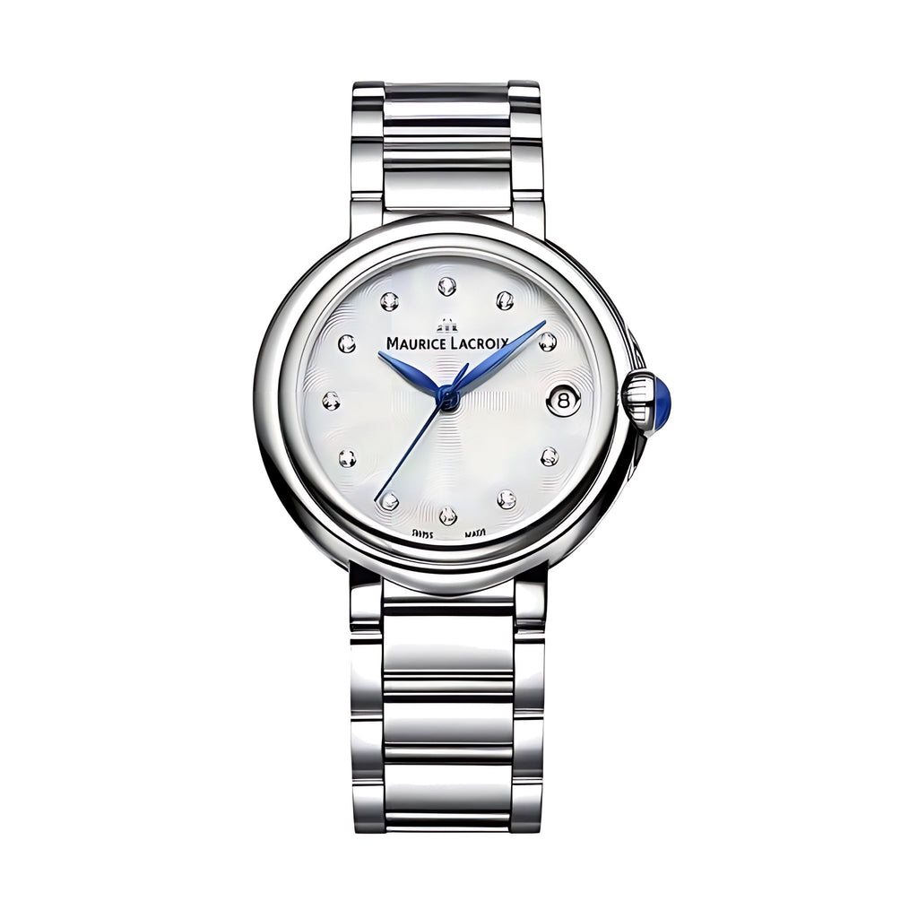 Maurice Lacroix FIABA Date 32 mm Perlmutt Diamanten FA1004-SS002-170-1