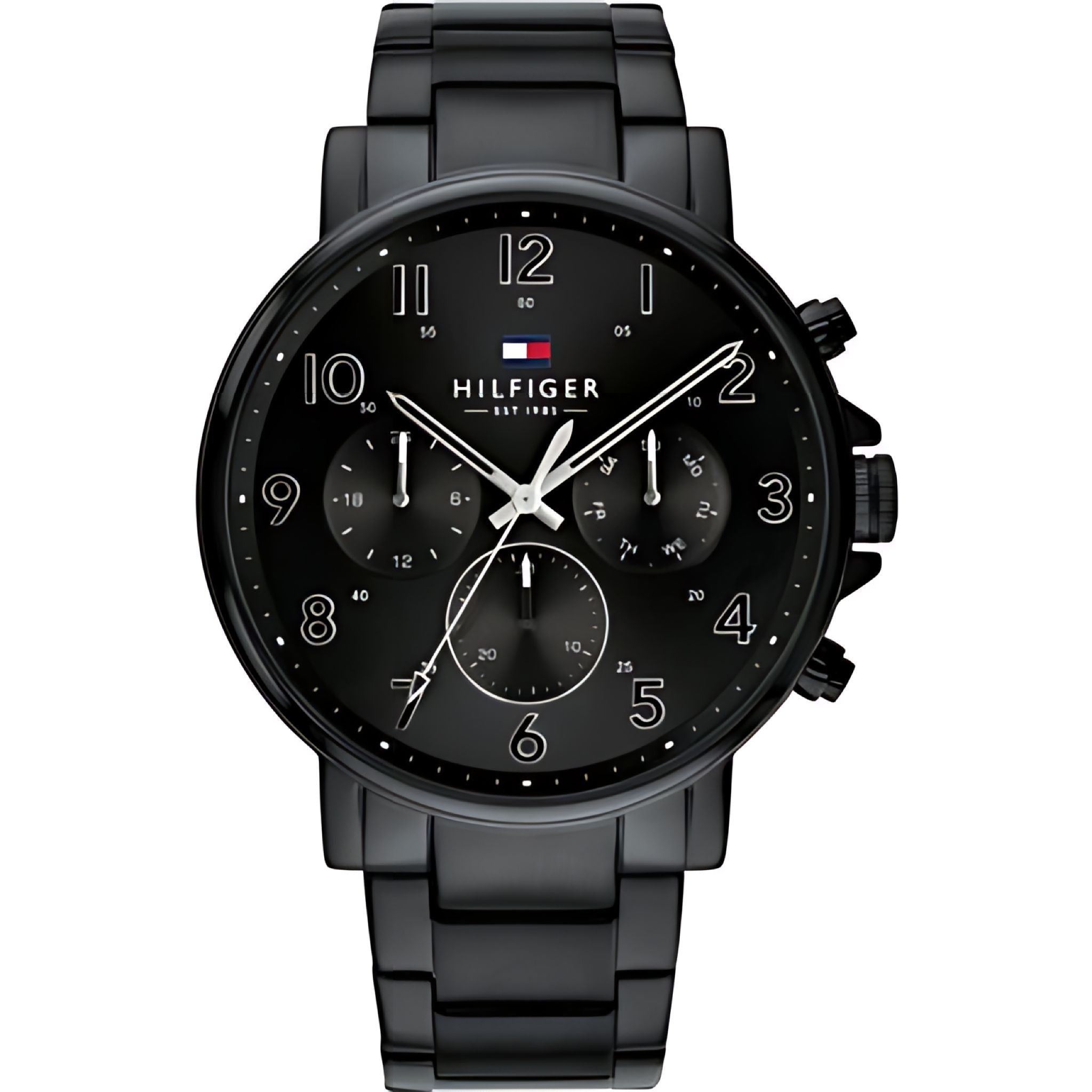 Tommy Hilfiger Daniel Armbanduhr schwarz Edelstahl