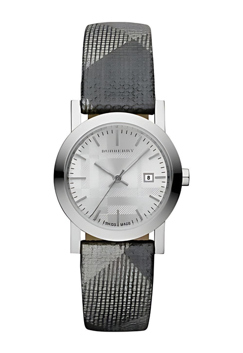 Burberry The City Damenuhr silber grau