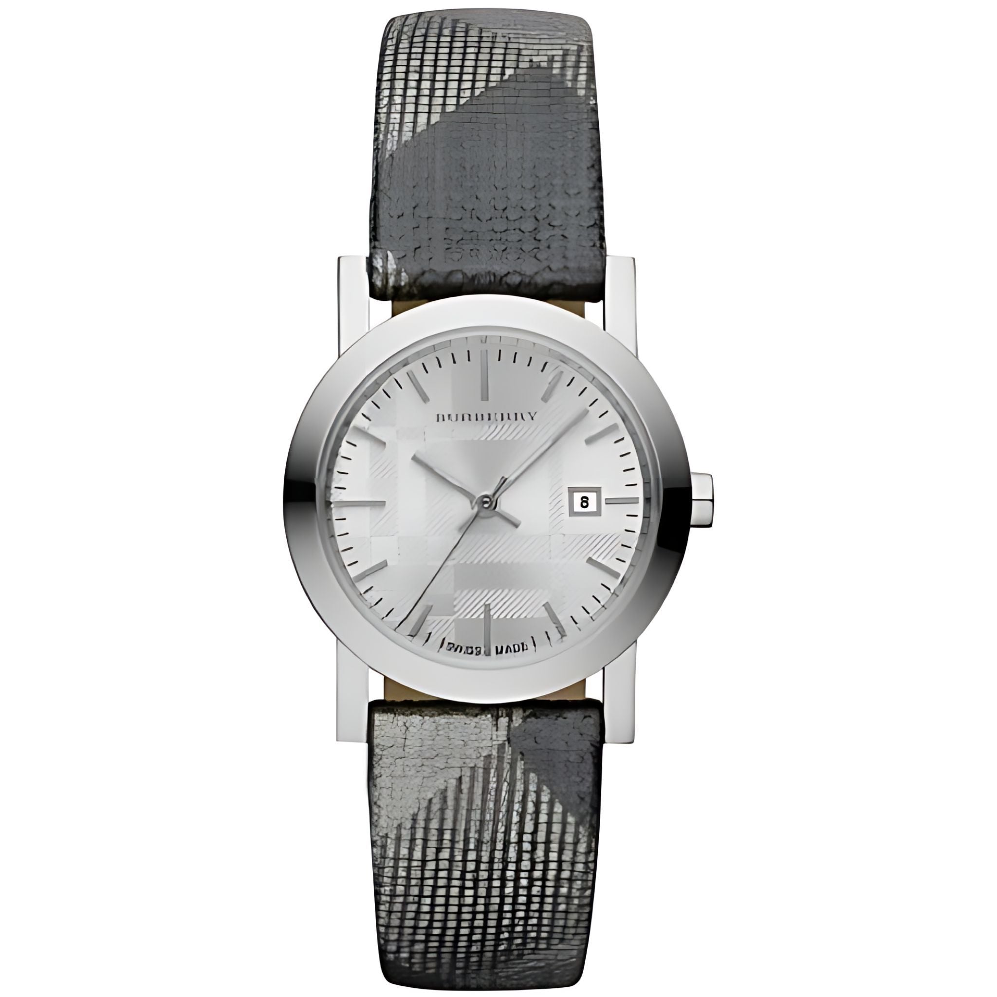 Burberry The City Damenuhr silber grau