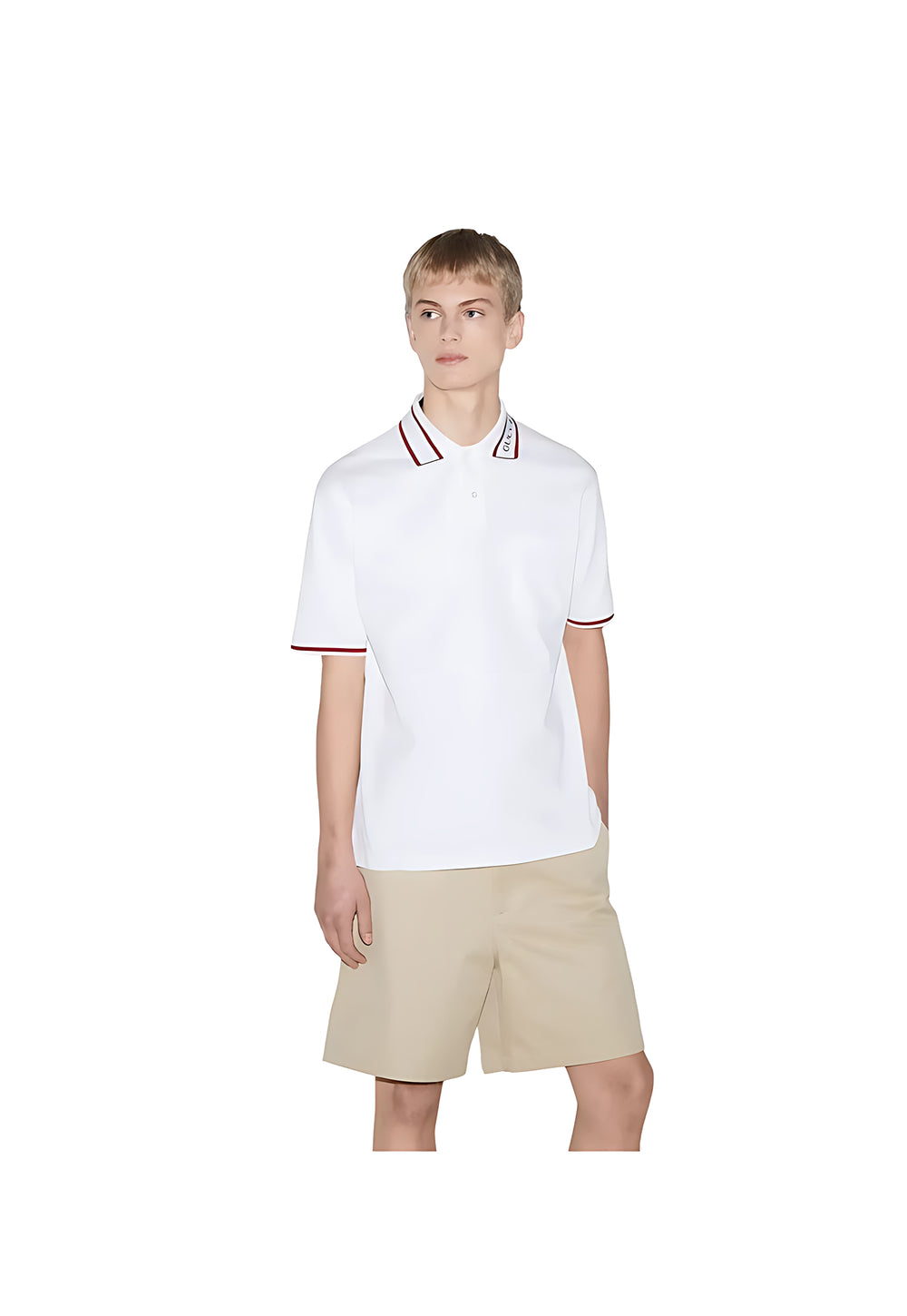 Gucci Polo Shirt aus Baumwolle Weiß Herren