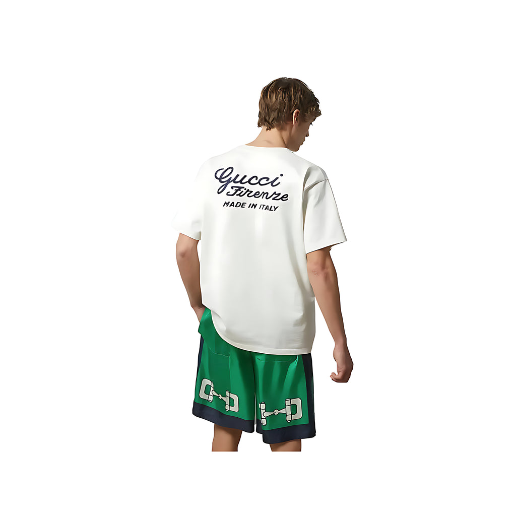 Gucci Firenze T-Shirt Weiß Herren