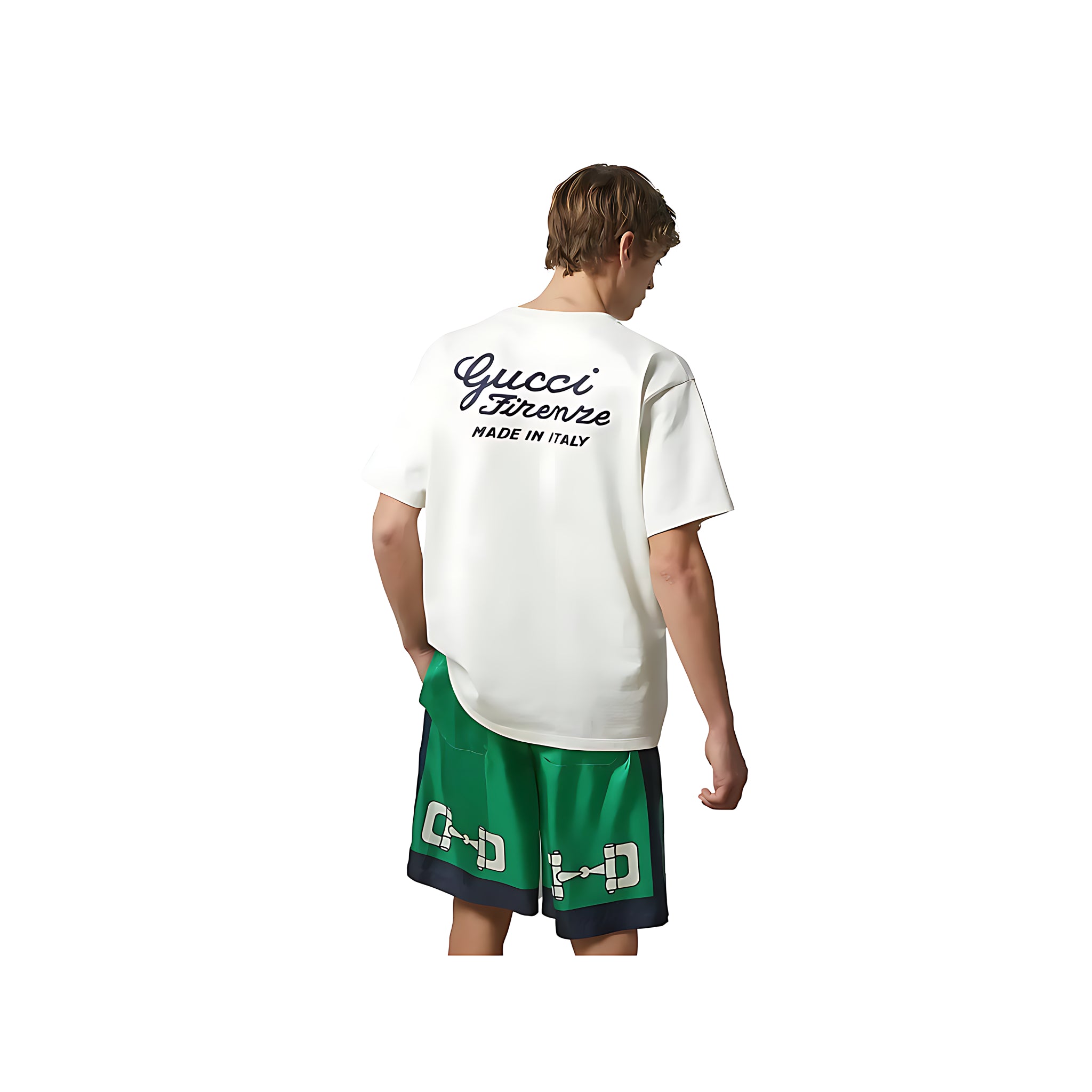 Gucci Firenze T-Shirt Weiß Herren