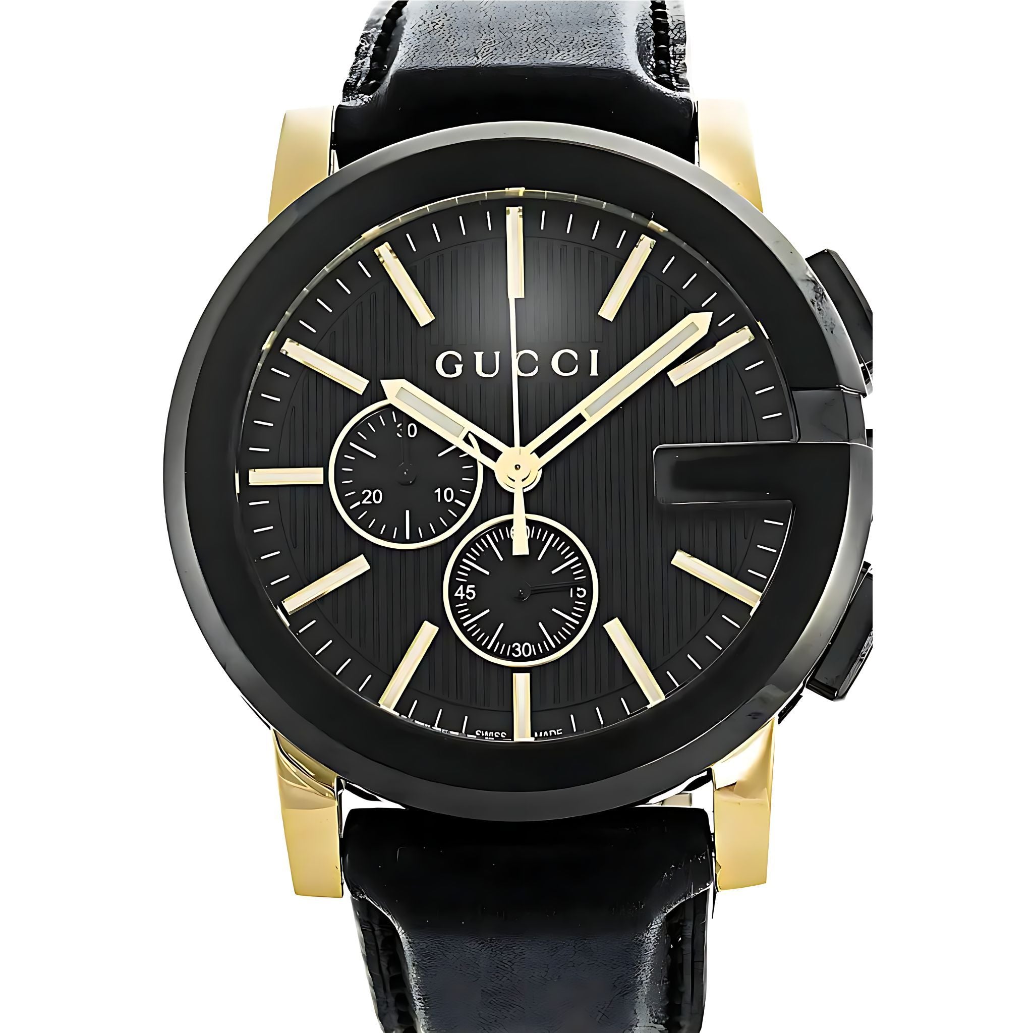 Gucci G-Chrono Herrenuhr aus Edelstahl Model YA101203