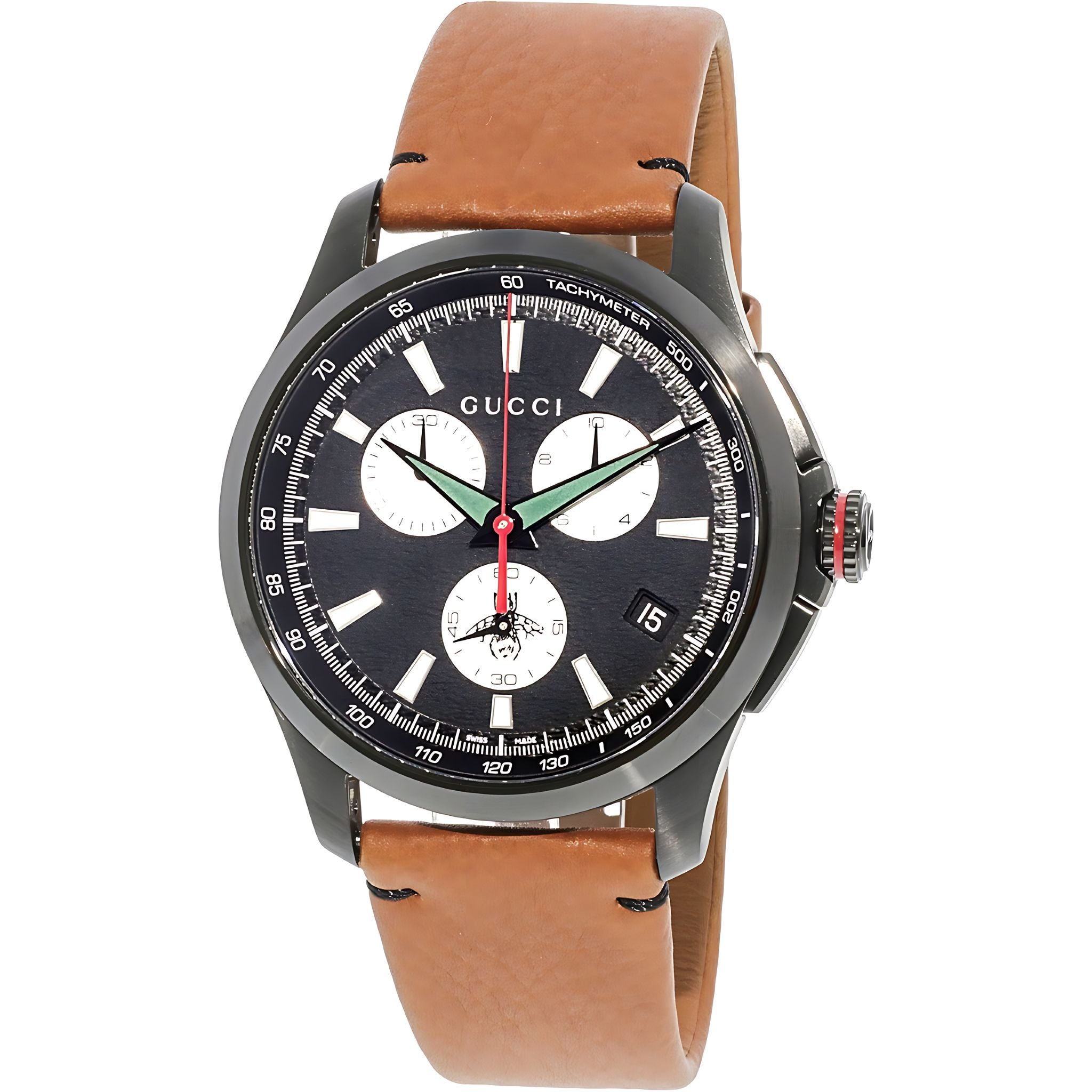 Gucci G-Timeless Herrenuhr aus Edelstahl Model YA126271