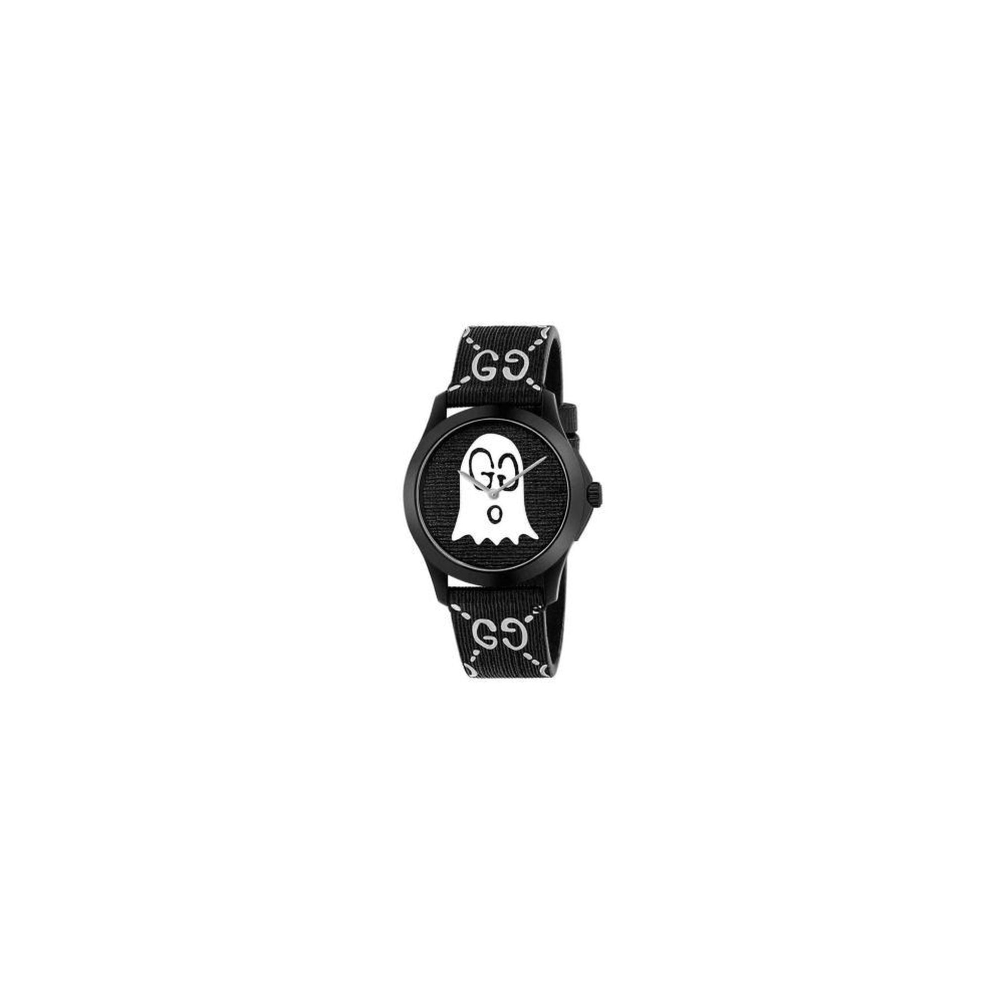 Gucci G-Timeless Ghost Herrenuhr aus Edelstahl Model YA1264018