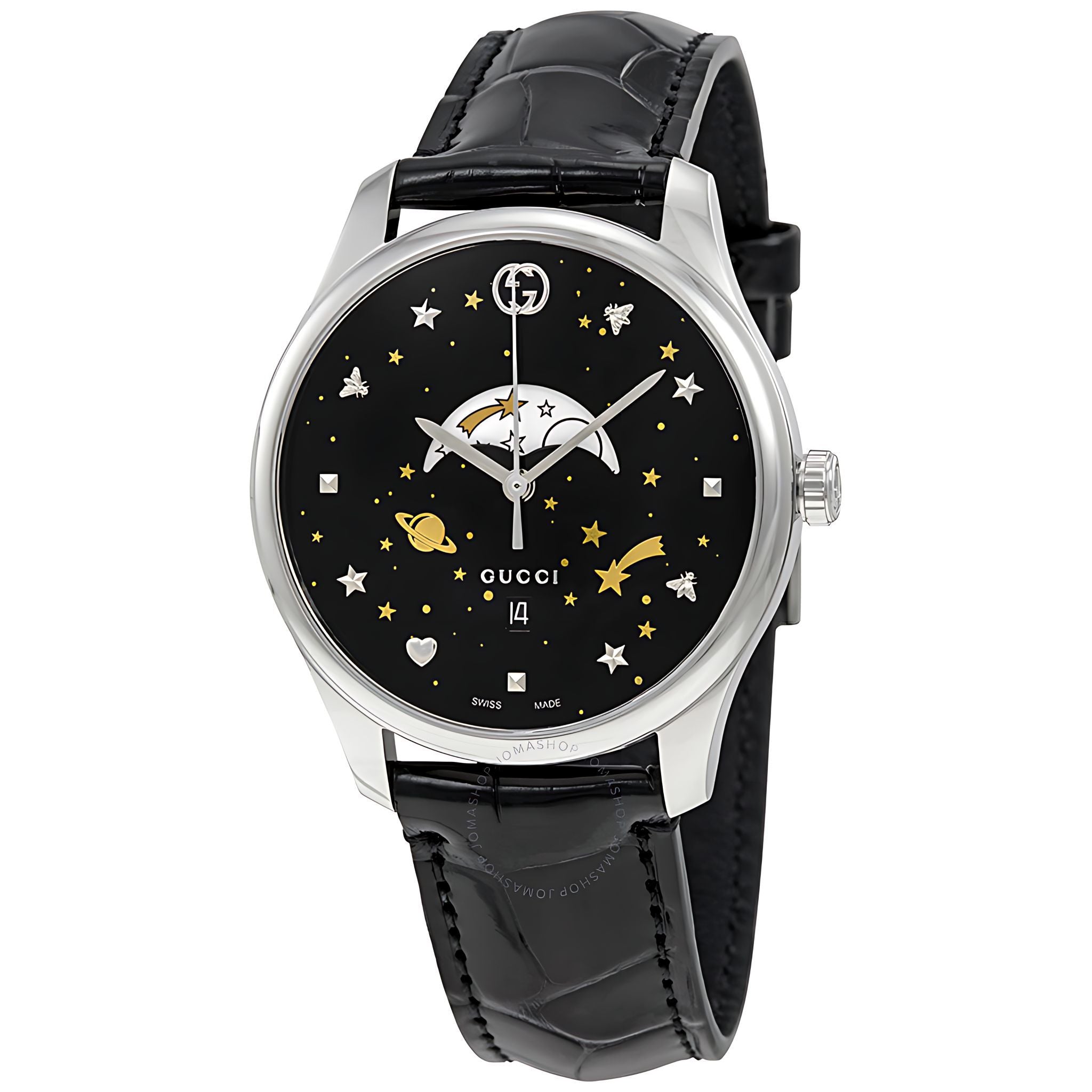 Gucci G-Timeless Herrenuhr aus Edelstahl Model YA126327