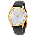 Gucci G Timeless silber schwarz Lederarmband