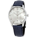 Gucci G Timeless Damenuhr aus Edelstahl silber schwarz Lederarmband