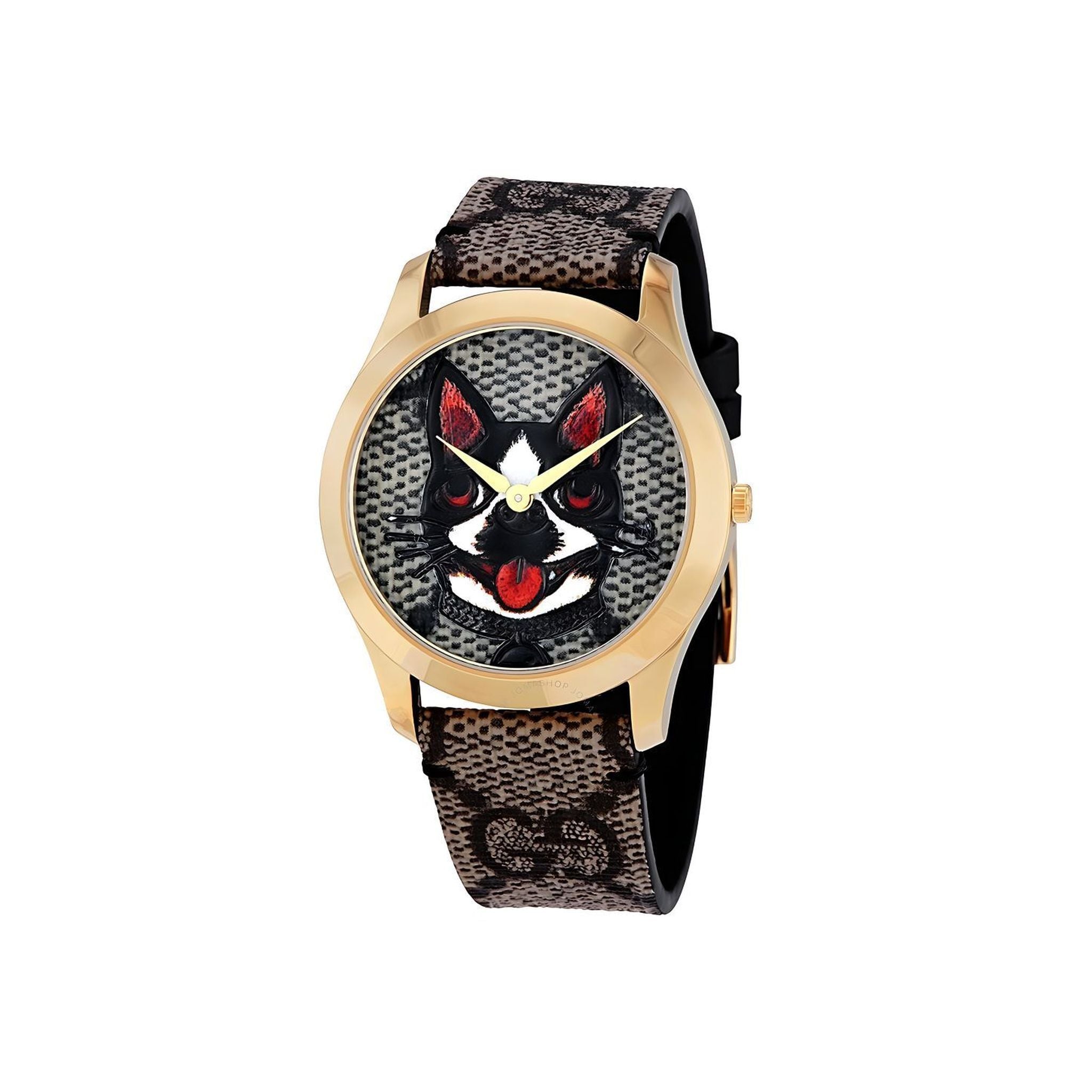 Gucci G-Timeless Herrenuhr aus Edelstahl Model YA1264057