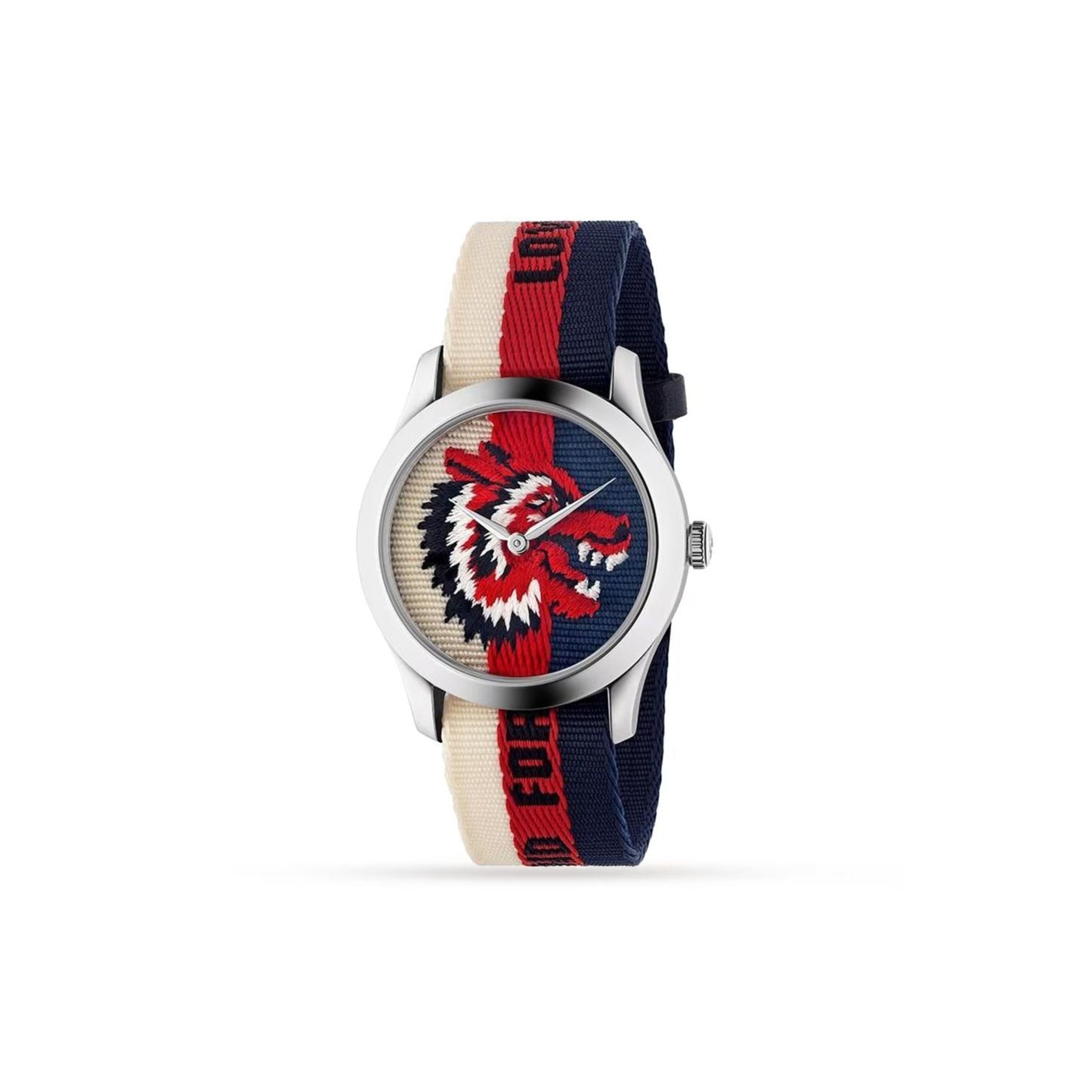 Gucci G-Timeless Herrenuhr aus Edelstahl Model YA1264059
