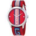 Gucci G-Timeless Herrenuhr aus Edelstahl Model YA1264070