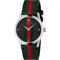 Gucci G-Timeless Herrenuhr aus Edelstahl Model YA1264079
