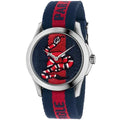 Gucci G-Timeless Herrenuhr aus Edelstahl Model YA126493