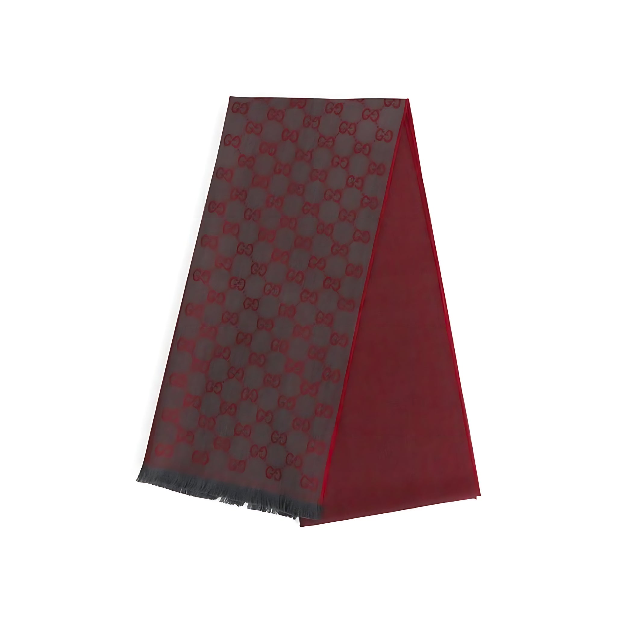 Gucci Schal Bordeauxrot