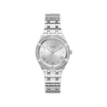 Guess Cosmo Damen Quarz Armbanduhr Silber Edelstahl GW0033L1