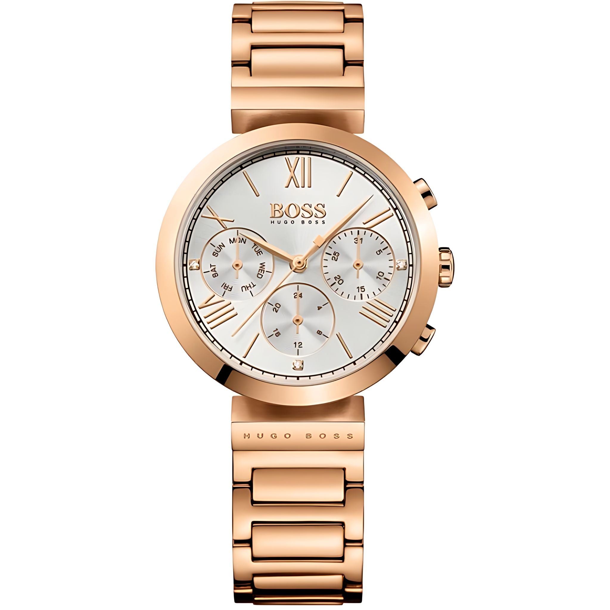Hugo Boss Damenuhr Edelstahl roségold