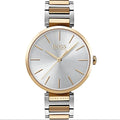 Hugo Boss Damenuhr Edelstahl silber gold