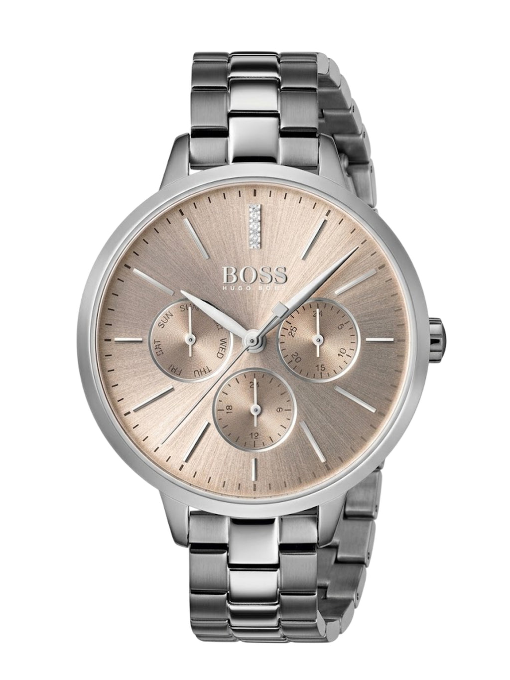 Hugo Boss Symphony Damenuhr HB1502421 silber roségold