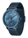 Hugo Boss Infinity Damenuhr HB1502518 Blau Edelstahl